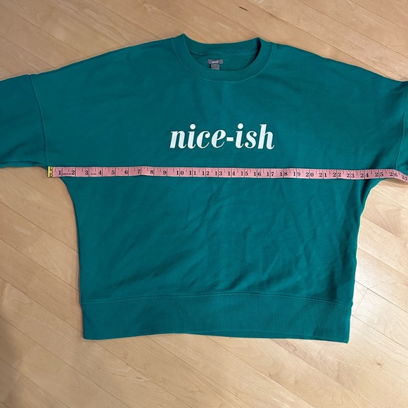 Aerie “Nice-ish” Crew Neck Sweatshirt - Picture 7 of 7